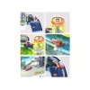 LEAN TOYS Interaktiivne mitmekorruseline parkimiskomplekt autodele, tulede ja helidega