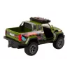 LEAN TOYS Off-Road Hunting Car Hunter Dinosaur Lights Sounds Green