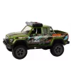 LEAN TOYS Off-Road Hunting Car Hunter Dinosaur Lights Sounds Green