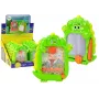 LEAN TOYS Drawing Board Pocket Game 2in1 Green Dinosaur