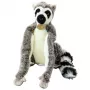 LEAN TOYS Plush Lemur Cuddly Toy with Long Velcro Paws 27cm