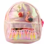 LEAN TOYS Laste seljakott Luiged Pitskaunistustega Roosa 22cm 2.8L