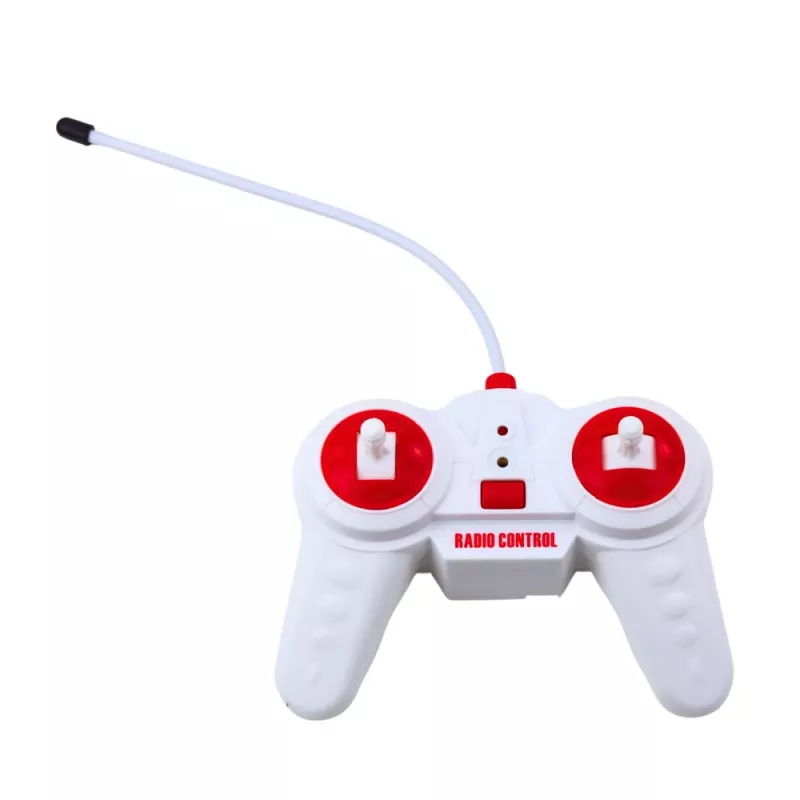 LEAN TOYS Remote Control Ambulance RC Lights Sounds 1:20 White