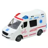 LEAN TOYS Remote Control Ambulance RC Lights Sounds 1:20 White