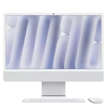 Apple iMac Z1K1 23.5 inch Standard Glass M4 10C CPU/10C GPU/16C Neural Engine 24GB RAM 1TB SSD Gigabit Ethernet Magic Mouse Magic Keyboard with Numeric Keypad Touch ID DE Silver