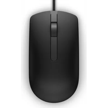 DELL Optical Mouse-MS116 Black Wired USB Mouse 1000 DPI