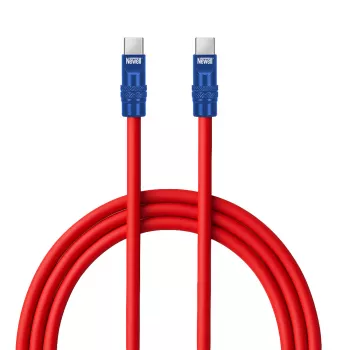 Newell USB-C to USB-C kaabel 100W 2m Silikoon Punane-Tumesinine