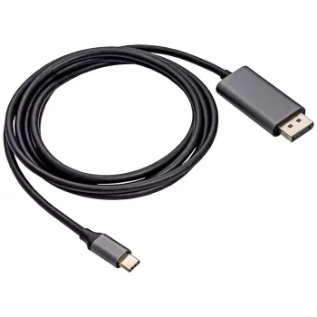 AKYGA USB-C to DisplayPort adapterkaabel 1,8 m must