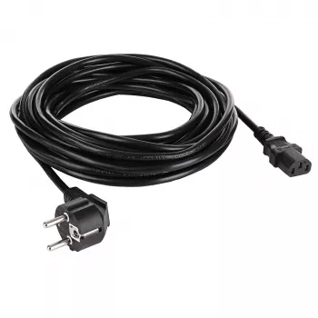 Akyga AK-PC-08C toitekaabel CEE 7/7 - IEC C13 10m must