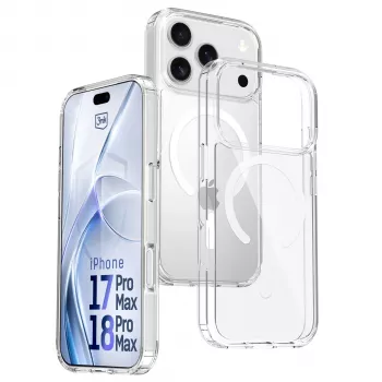 3MK PROTECTION Apple iPhone 17 Pro Max Hardy LiqForce MagCase Tagakaas - Must