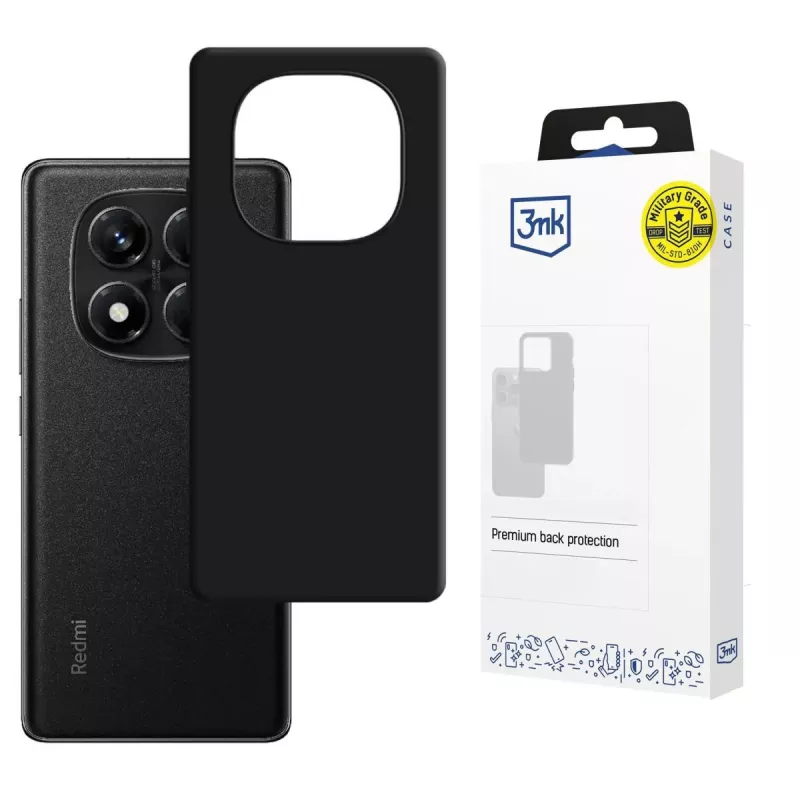 3MK PROTECTION Hardy Mellow Case for Xiaomi Redmi Note 14 Pro 5G - Black