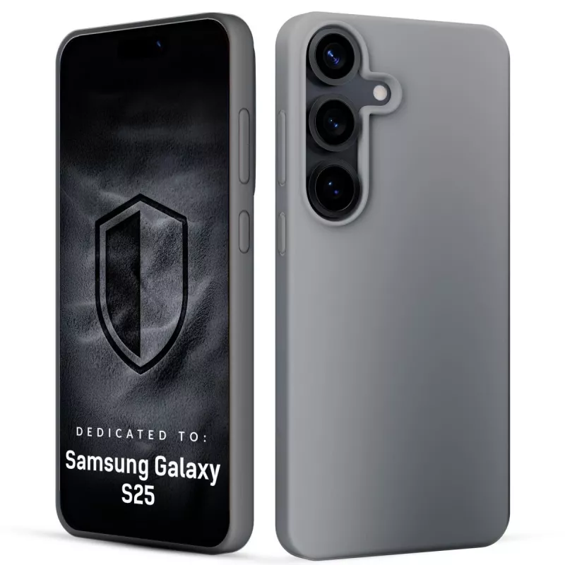 3MK PROTECTION Samsung Galaxy S25 - 3mk Hardy Mellow Case Gray