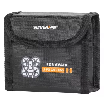 SUNNYLIVE Kaitsmik 2x DJI Avata aku jaoks - EVA kõva kest, must