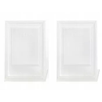 LOVEINSTANT 2x Transparent Photo Frame + Storage Box for Fujifilm Instax Mini 12, 11, 9, 8, 7s, 70, 90, 50, 40, Evo, Liplay, Link 2, Link SE
