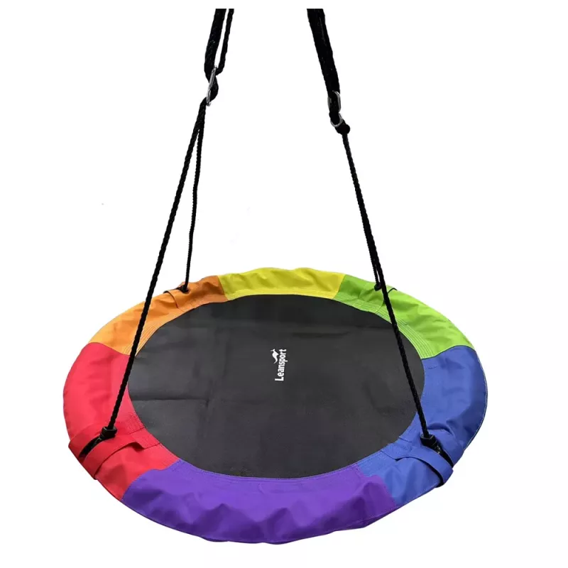 LEAN SPORT Garden Swing Stork's Nest For Children Colorful 100cm