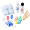 LEAN TOYS DIY Loomingukomplekt Squishy kassi käpa loomiseks 44 tk