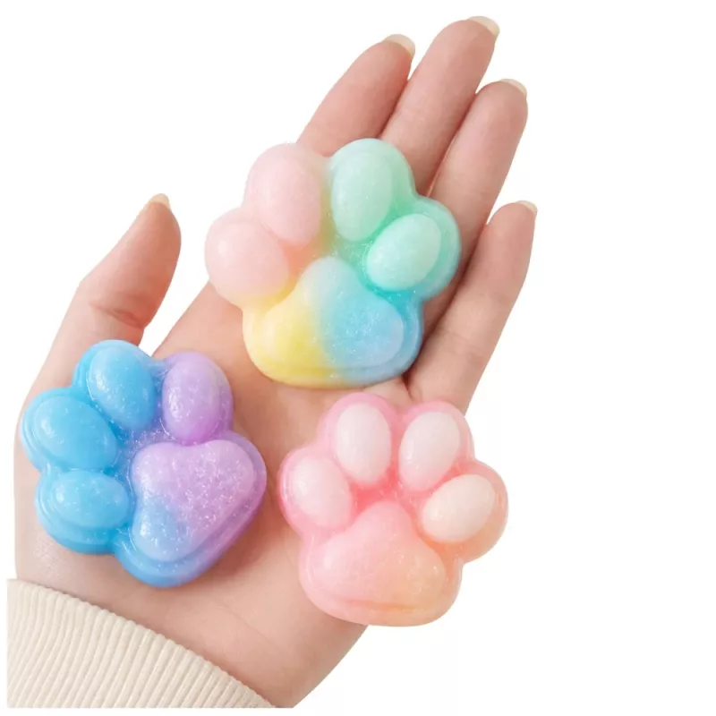 LEAN TOYS DIY Loomingukomplekt Squishy kassi käpa loomiseks 44 tk