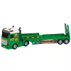 LEAN TOYS Dinosauruste transpordikomplekt: veok, puksiirauto, helikopter, tuled, heli