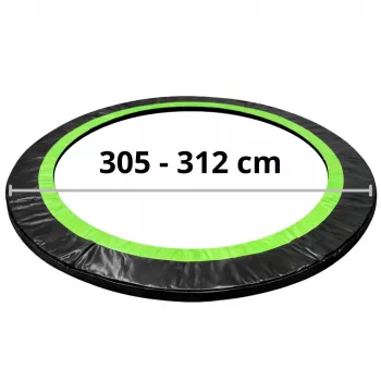 Lean vedrupolster batuudile must 305-312 cm 10 ft