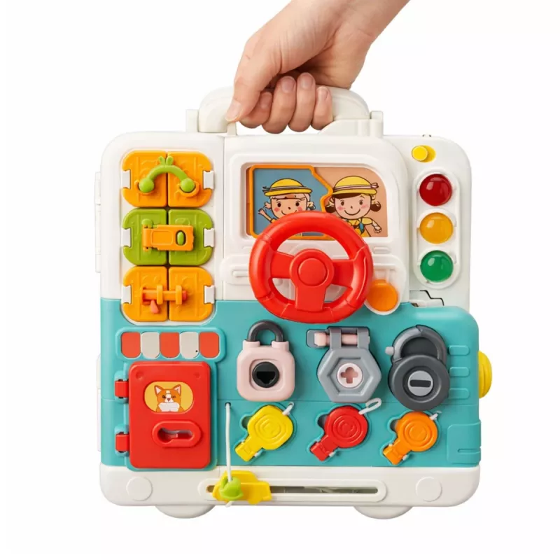 LEAN TOYS Interaktiivne raamat Õppimislaud Valgus Heli 16 tk