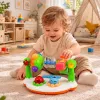 LEAN TOYS Interaktiivne muusikaline mänguasi väikelastele Kõristi Tuled Helid Muusika