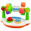 LEAN TOYS Interaktiivne muusikaline mänguasi väikelastele Kõristi Tuled Helid Muusika