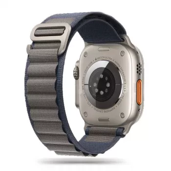 TECH-PROTECT Nylon Pro Apple Watch Rihm seeriatele 6/7/8/9/10/SE/Ultra 1/2 (44/45/46/49 mm) Navy/Grey