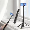 Tech-Protect L08S Selfie Stick Tripod Black