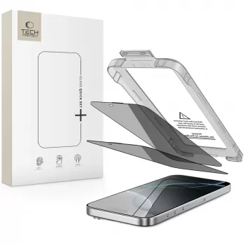TECH-PROTECT Quick Set SPY+ Privaatsusekraanikaitse 2-Pakk iPhone 16 Pro Max jaoks