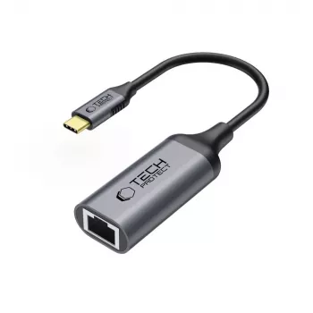 TECH-PROTECT ULTRABOOST Adapter USB-C to Ethernet RJ45 1000 Mbps Must