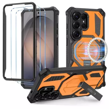 TECH-PROTECT MAGBLAST MAGSAFE + GLASS 2-PACK GALAXY S26 ULTRA MUST/ORANŽ
