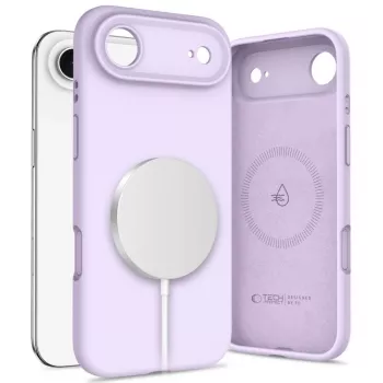 Tech-Protect Silikoonist MagSafe-ümbris Apple iPhone 17 Airile - Mauve