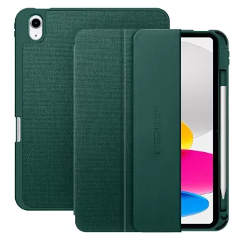 Tech-Protect SC Pen Canvas Folio Case iPad 10.9 inch (10. põlvkond, 2022) / iPad 11 inch (11. põlvkond, 2025) jaoks - Roheline