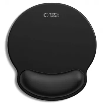 TECH-PROTECT A200 Hiirematt Geelse Randmetoega 25 x 22,5 cm Must