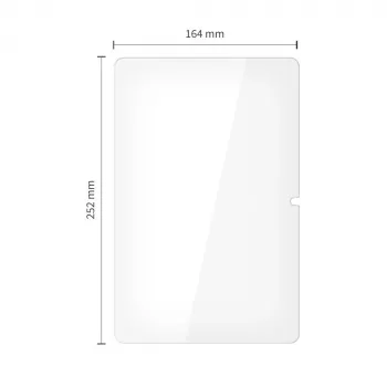 TECH-PROTECT Glass Fit+ 2-Pack Karastatud klaasist ekraanikaitse Samsung Galaxy Tab A9+ / A11+ Plus 11.0-tolline (SM-X210/X215/X216/X230/X235/X236) Läbipaistev