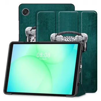 Tech-Protect Smart Case for Samsung Galaxy Tab A9 8.7 inch SM-X110/X115/X117 - Cat Graphic Design
