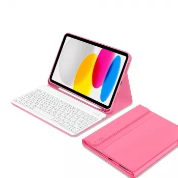 Tech-Protect SC Pen + Keyboard Case iPad 10,9 tolli (10. põlvkond, 2022) / 11 tolli (2025) jaoks - Magenta