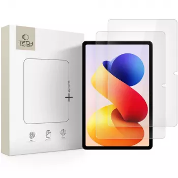 Tech-Protect Glass Fit+ Karastatud klaasist ekraanikaitse 2-pakk Xiaomi Poco Pad M1 / Redmi Pad Pro / 2 Pro 12.1 läbipaistev