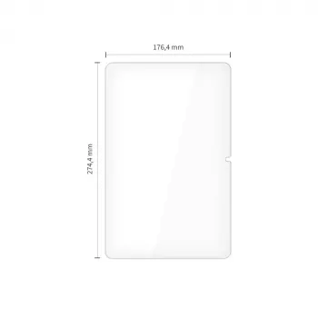TECH-PROTECT Glass Fit+ 2-Pack Karastatud Klaasist Ekraanikaitse Lenovo IdeaTab Plus 12.1 TB-361 jaoks, Läbipaistev