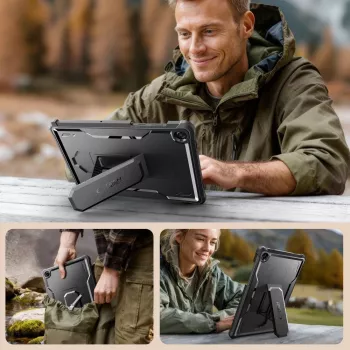 Tech-Protect Kevlar PRO Case for Samsung Galaxy Tab A9+ / A11+ PLUS 11.0 X210/X215/X216/X230/X235/X236 Black