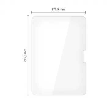 TECH-PROTECT Glass Fit+ 2-Pack Karastatud Klaasist Ekraanikaitse iPad Pro 11 tolli 5./6. põlvkond (2021-2022) ja M4 (2024) jaoks, läbipaistev