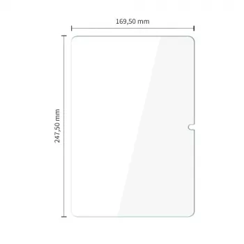 Tech-Protect Glass Fit+ ekraanikaitse Xiaomi Pad 7 / 7 Pro / 8 / 8 Pro 11.2 inch jaoks - 2 pakki