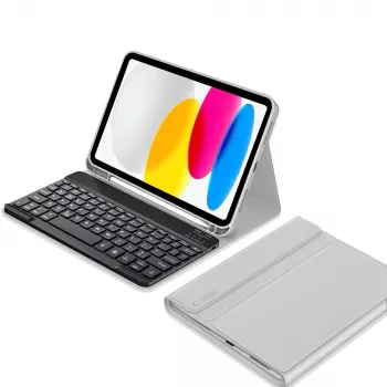 Tech-Protect SC Pen + Keyboard Case iPad 10.9 tolli (10. põlvkond, 2022) / iPad Air 11 tolli (M2, 2024) / iPad Pro 11 tolli (M4, 2024) jaoks - Hall