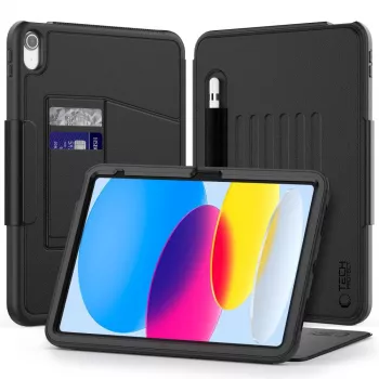 Tech-Protect SC Pen Armor Case iPad 10.9 inch 10. põlvkond (2022) / iPad 11 inch 11. põlvkond (2025) jaoks - Must