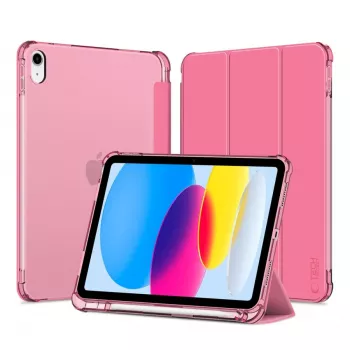 Tech-Protect SmartCase Pen Hybrid iPad 10.9 (10. põlvkond 2022) / 11 inch (2025) jaoks - roosa