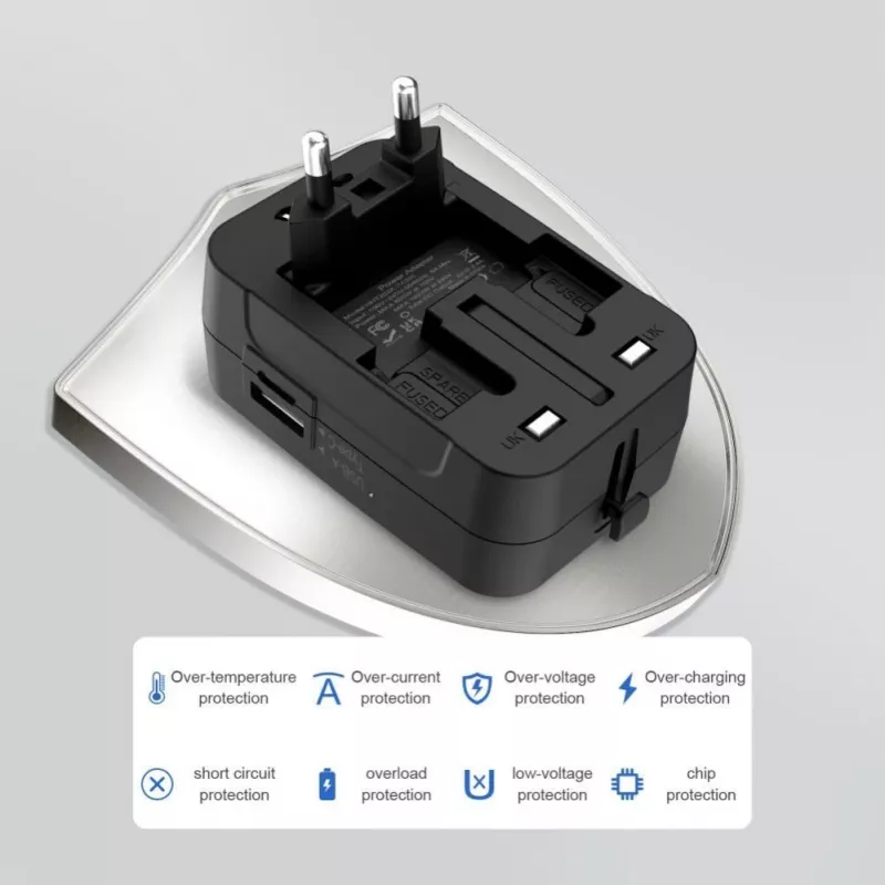 TECH-PROTECT TA300 Reisadapter EU / UK / US / AU Must