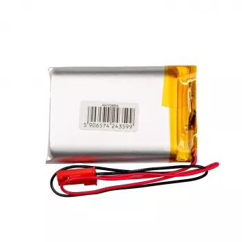 Akyga AKY0664 LP103451 Li-Po aku 3,7 V 1850 mAh, PCM, JST 2,54 2-kontaktiline, 150 mm