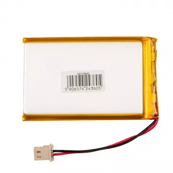 Akyga AKY0640 LP674261 Li-Po 3.7V 2000mAh laetav aku PCM-i ja Molex 2.50 2-pin pistikuga