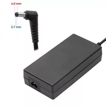 Akyga AK-ND-87 sülearvuti toiteadapter ASUS / Lenovo jaoks, 200 W, 20 V, 10 A, 6,0 x 3,7 mm, 1,2 m