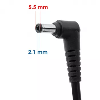 Akyga AK-ND-88 sülearvuti toiteadapter Clevo / Gigabyte jaoks, 200 W, 19,5 V, 10,3 A, 5,5 x 2,5 mm, 1,2 m